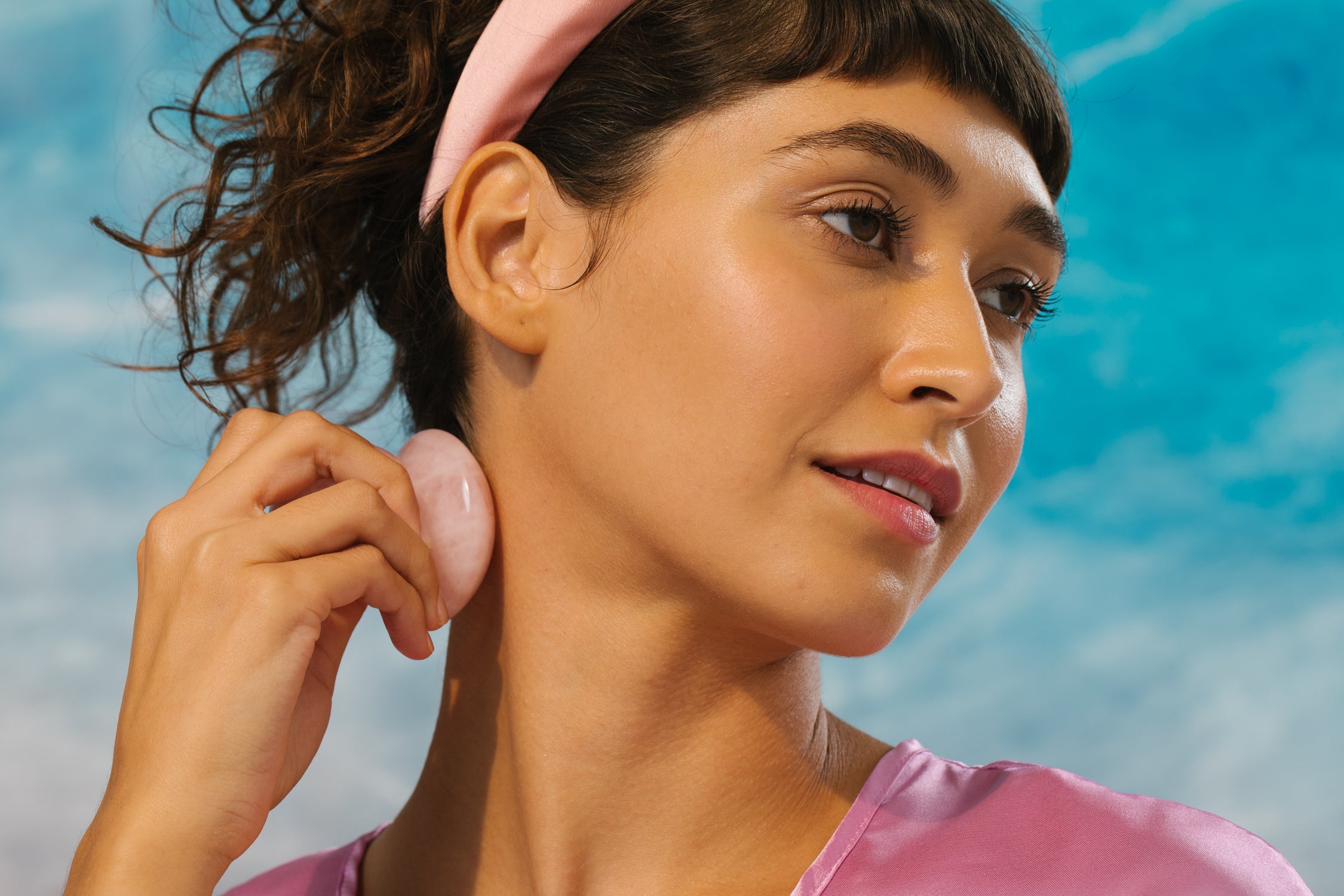 Rose Quartz Body Massager - Mazz Hanna
